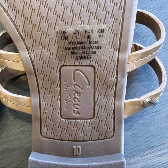 NEW CIRCUS BY SAM EDELMAN Canyon Medallion Flat Sandals size 10 - Picture 6 of 6